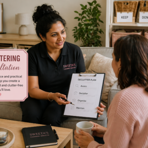 Decluttering Consultation — Sweeta's Cleaning Services